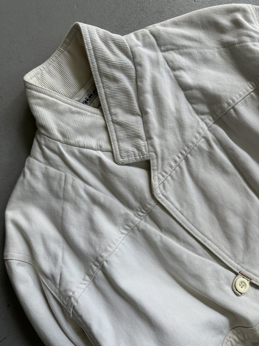 MARITHÉ + FRANÇOIS GIRBAUD - 1980s BOXY FIT DENIM BOMBER JACKET