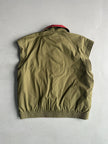 YVES SAINT LAURENT - 1980s 2 IN 1 REVERSIBLE BOMBER JACKET WITH ZIP AT COLLAR