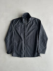 MARITHÉ + FRANÇOIS GIRBAUD - 1990s LIGHTWEIGHT ZIP UP JACKET WITH VELCRO TAB AT COLLAR