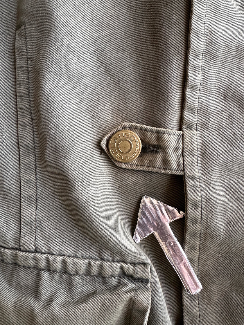 DSQUARED2 - 2000s STRAIGHT FIT CARGO JACKET