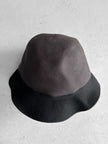 GIORGIO ARMANI - F/W 2017 TWO TONE FELT HAT