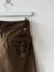 CERRUTI 1881 - 1980s DISTRESSED CARGO TROUSERS