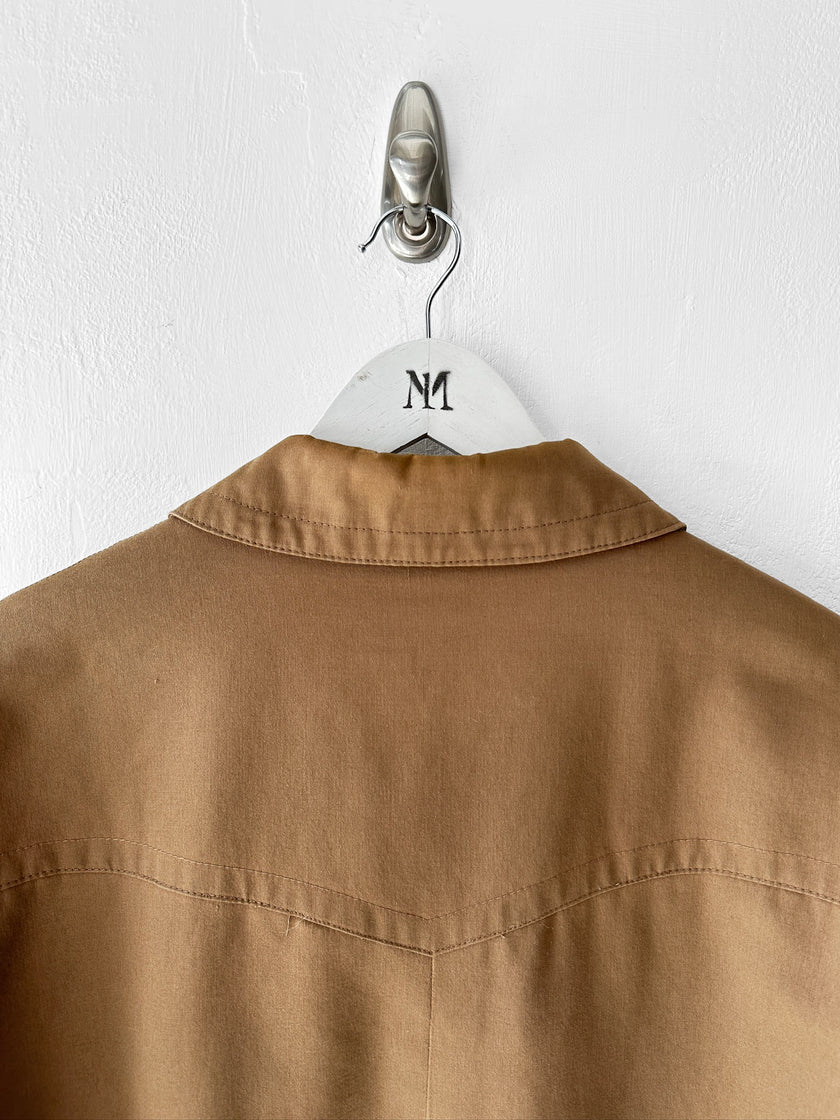 VALENTINO - 1980s CROP FIT JACKET WITH BRUSHED PILE LINING