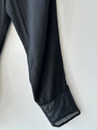 ISSEY MIYAKE - S/S 2014 RELAXED TROUSERS WITH GRID MESH PANELS