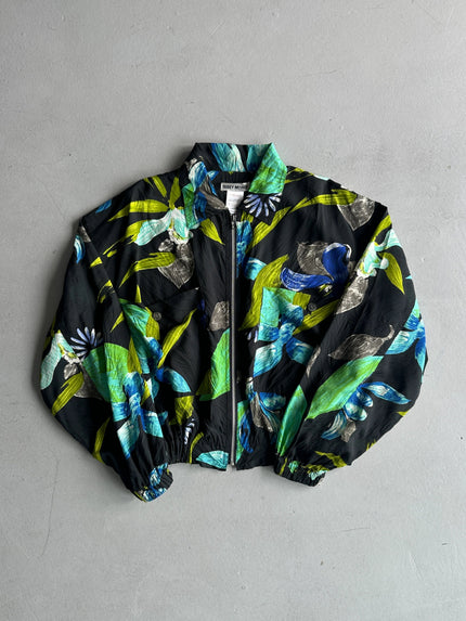 ISSEY MIYAKE - S/S 1996 FLORAL PRINT BOXY FIT LIGHT JACKET