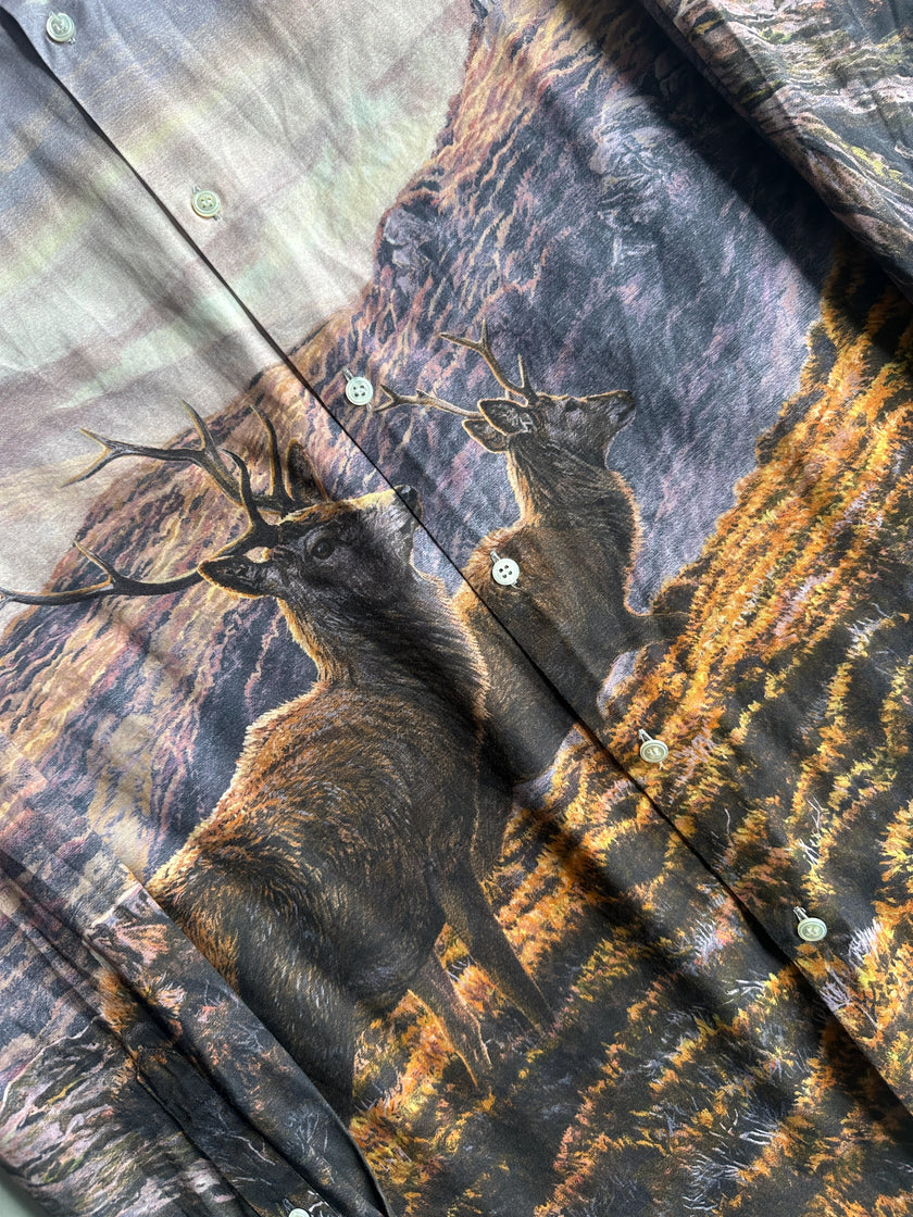 STELLA McCARTNEY - F/W 2018 PRINTED LONG SLEEVE SHIRT