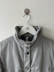 TRUSSARDI - early 2000s CROP FIT JACKET WITH CROSS STRAP DETAILS