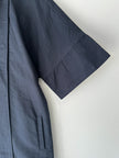 MARNI - early 2000s WIDE SHORT SLEEVE JACKET WITH ASYMMETRICAL FRONT CLOSURE
