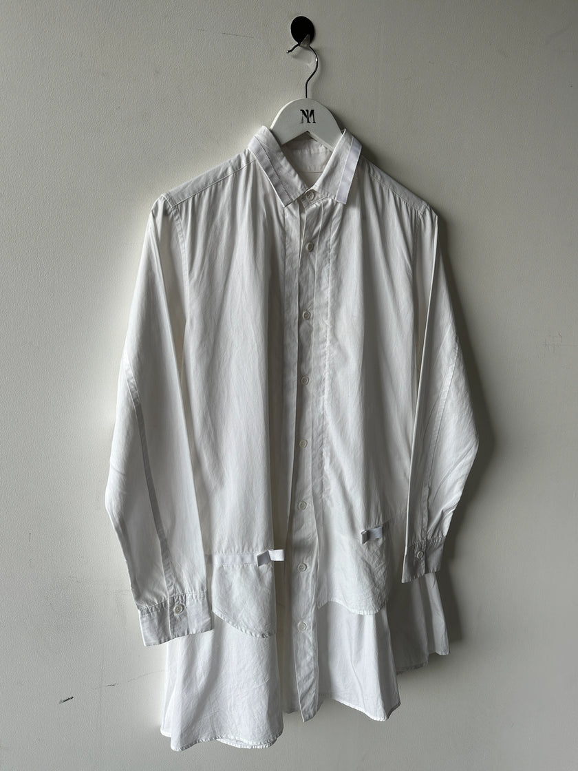 YOHJI YAMAMOTO Y's - 2000s LONG SHIRT DRESS