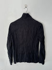 ISSEY MIYAKE - A/W 2005 FAUX SUEDE CRINKLED JACKET
