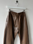 1980s BALLOON FIT LEATHER TROUSERS