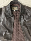 ARMANI JEANS - 1990s LEATHER JACKET