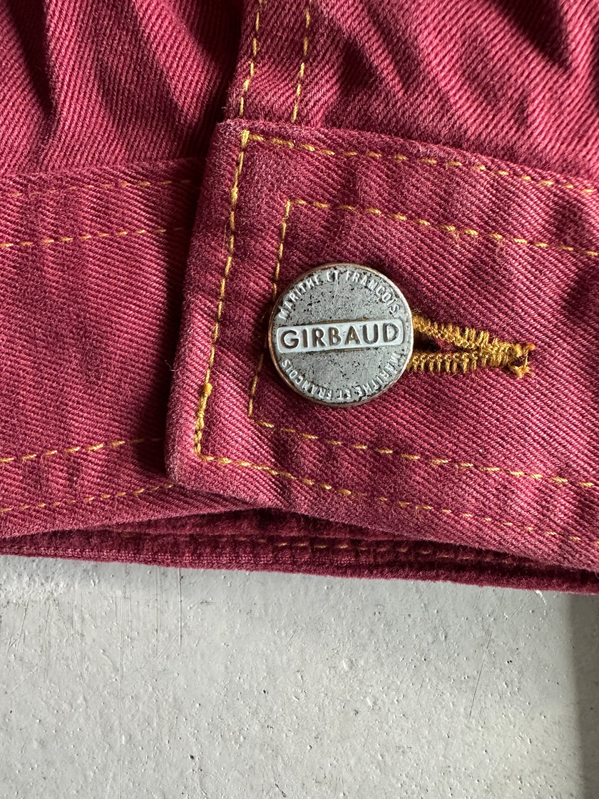 MARITHÉ + FRANÇOIS GIRBAUD - 1980s FIELD JACKET WITH CORDUROY DETAILS