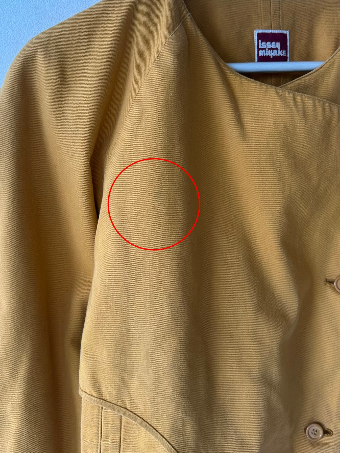 ISSEY MIYAKE - 1970s BOXY FIT ASYMMETRIC FRONT JACKET