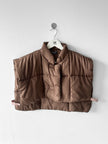 KANSAI YAMAMOTO - late 1990s CROP FIT QUILTED VEST