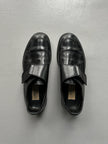 YOHJI YAMAMOTO  SACSNY Y'SACCS - 2000s MONK STRAP LEATHER SHOES