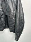 ISTANTE by GIANNI VERSACE - early 1990s LEATHER BOMBER JACKET