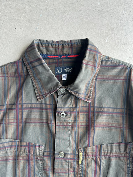 ARMANI JEANS - 2000s LONG SLEEVE SHIRT