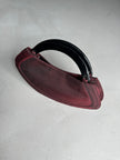 GIORGIO ARMANI -  1990s ORGANZA CRESCENT HANDBAG