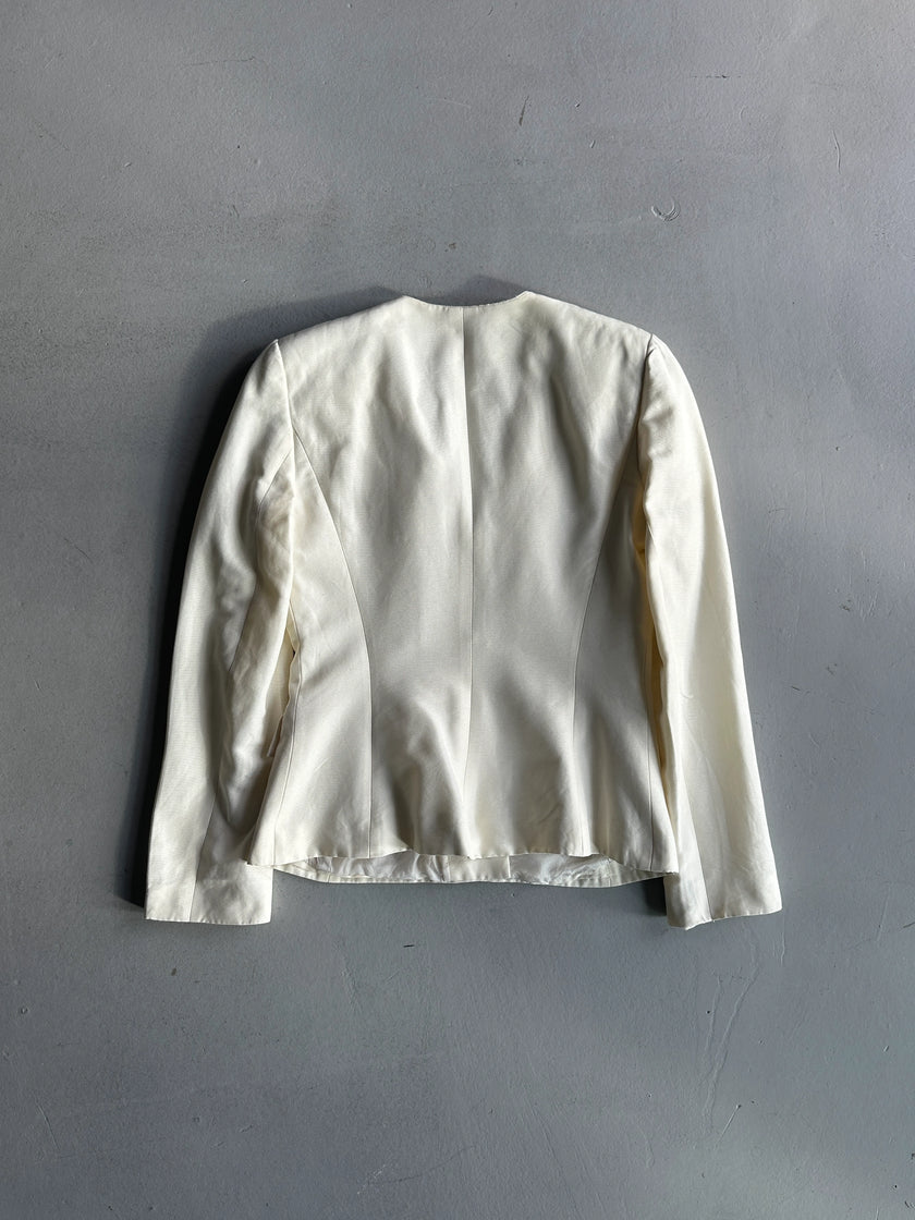 EMPORIO ARMANI - S/S 2003 ADJUSTABLE LAPELS FITTED BLAZER