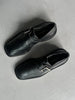 BYBLOS - 1980s MONK LEATHER SHOES