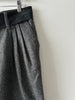 DOLCE & GABBANA - early 2000s FRONT PLEATS HERRINGBONE SHORTS