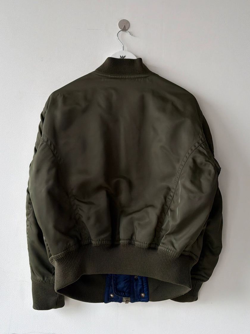 ISSEY MIYAKE HAI - 1980s NYLON BOMBER JACKET