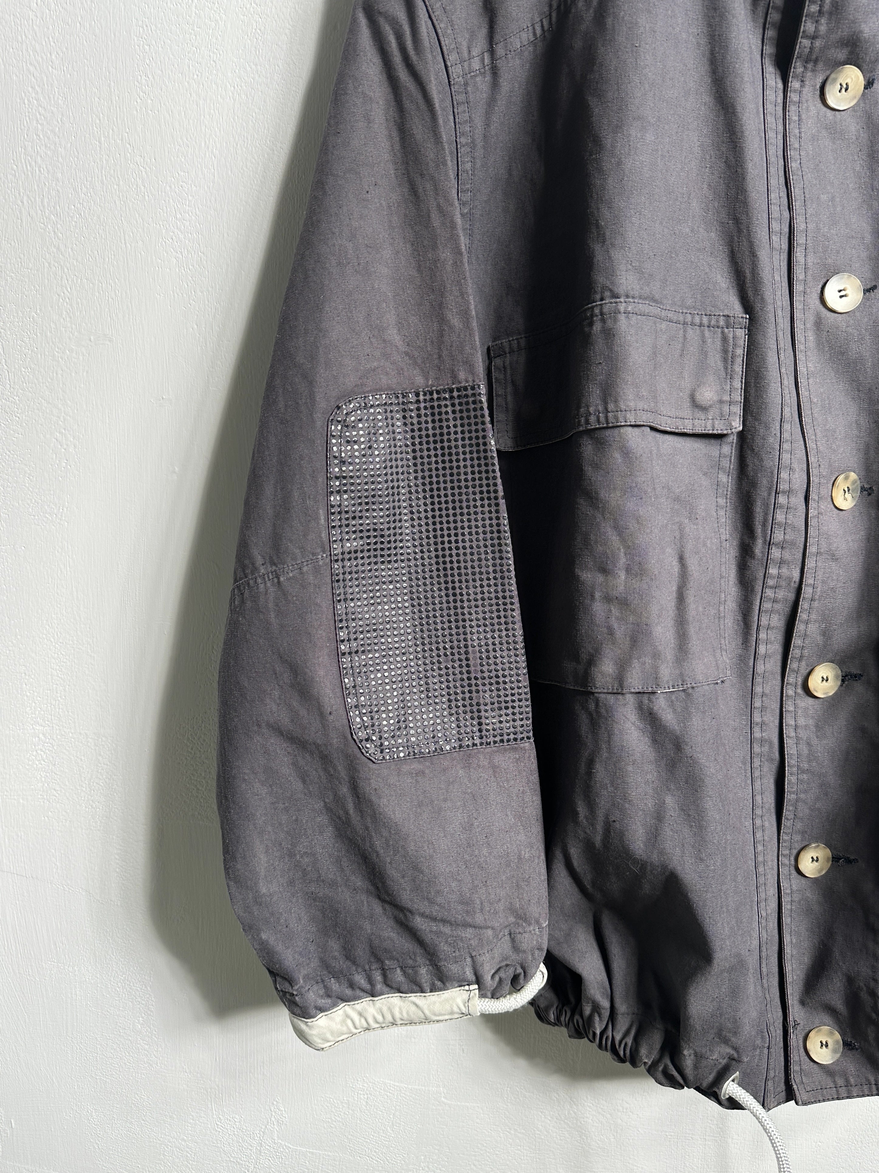 ARMANI JEANS - 1990s GUNNER SMOCK COTTON JACKET