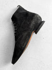 CLAUDE MONTANA X STEPHANE KÉLIAN - 1980s ARCHITECTURAL LACE UP SHOES