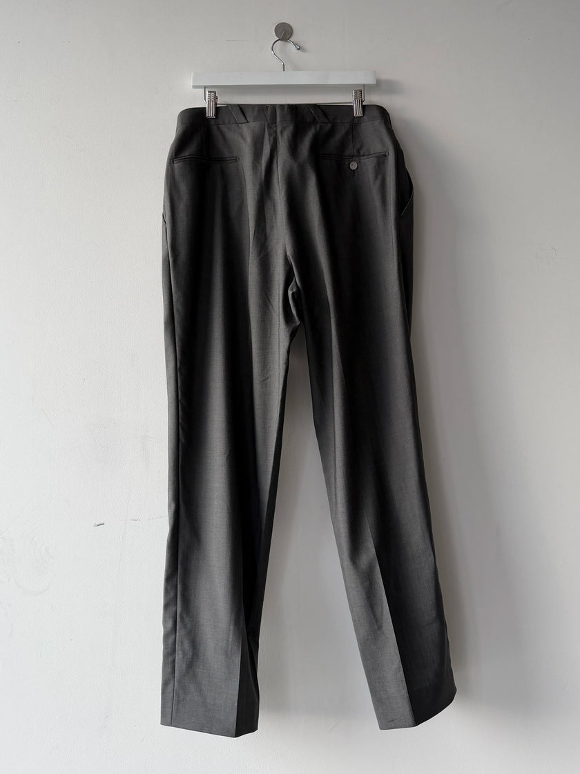 THIERRY MUGLER - 1990s STRAIGHT FIT TAILORED TROUSERS