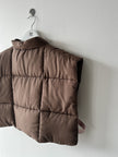 KANSAI YAMAMOTO - late 1990s CROP FIT QUILTED VEST