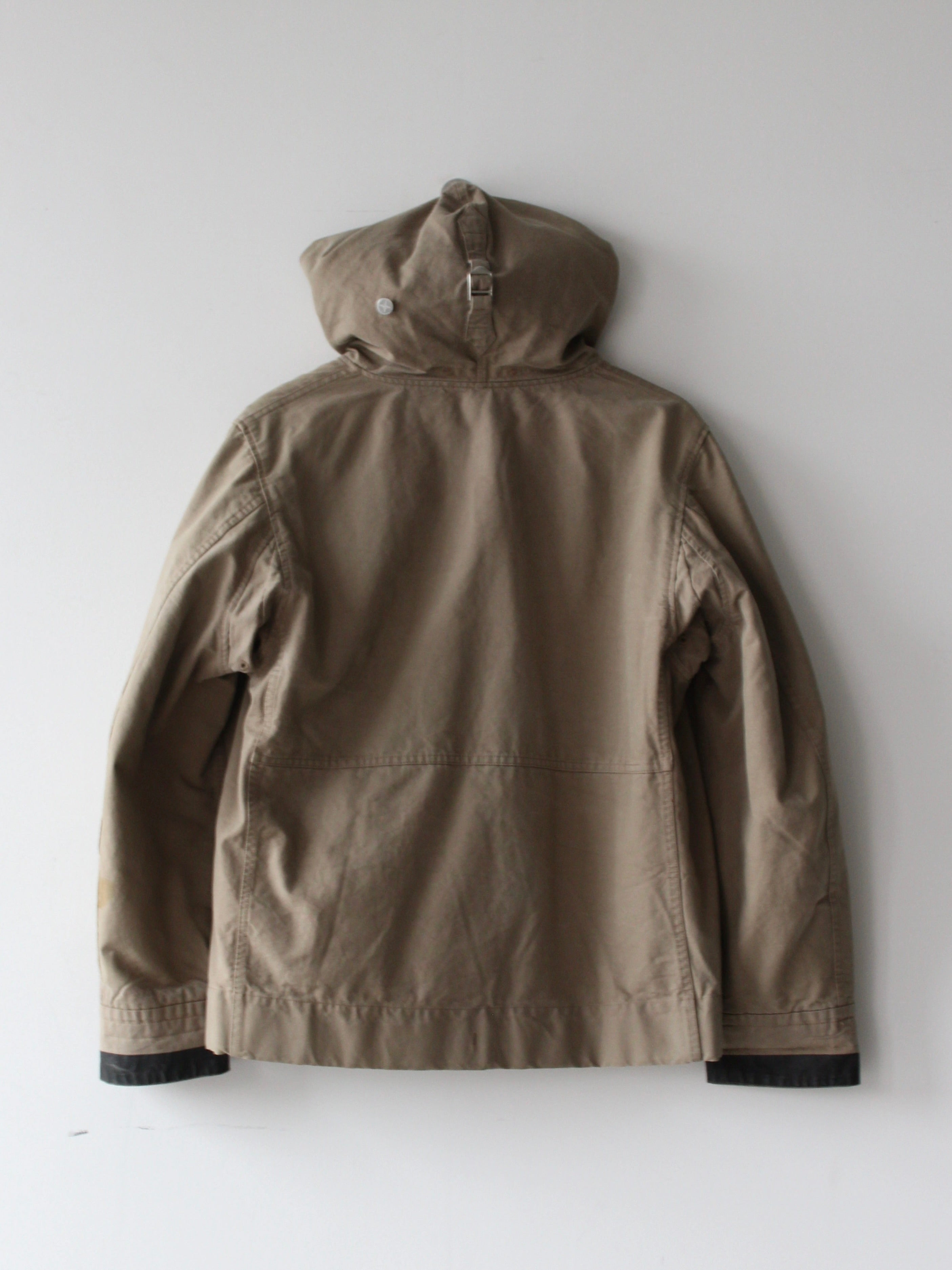 STONE ISLAND DENIMS - A/W 2006 HOODED JACKET WITH REMOVABLE SHEARLING LINING