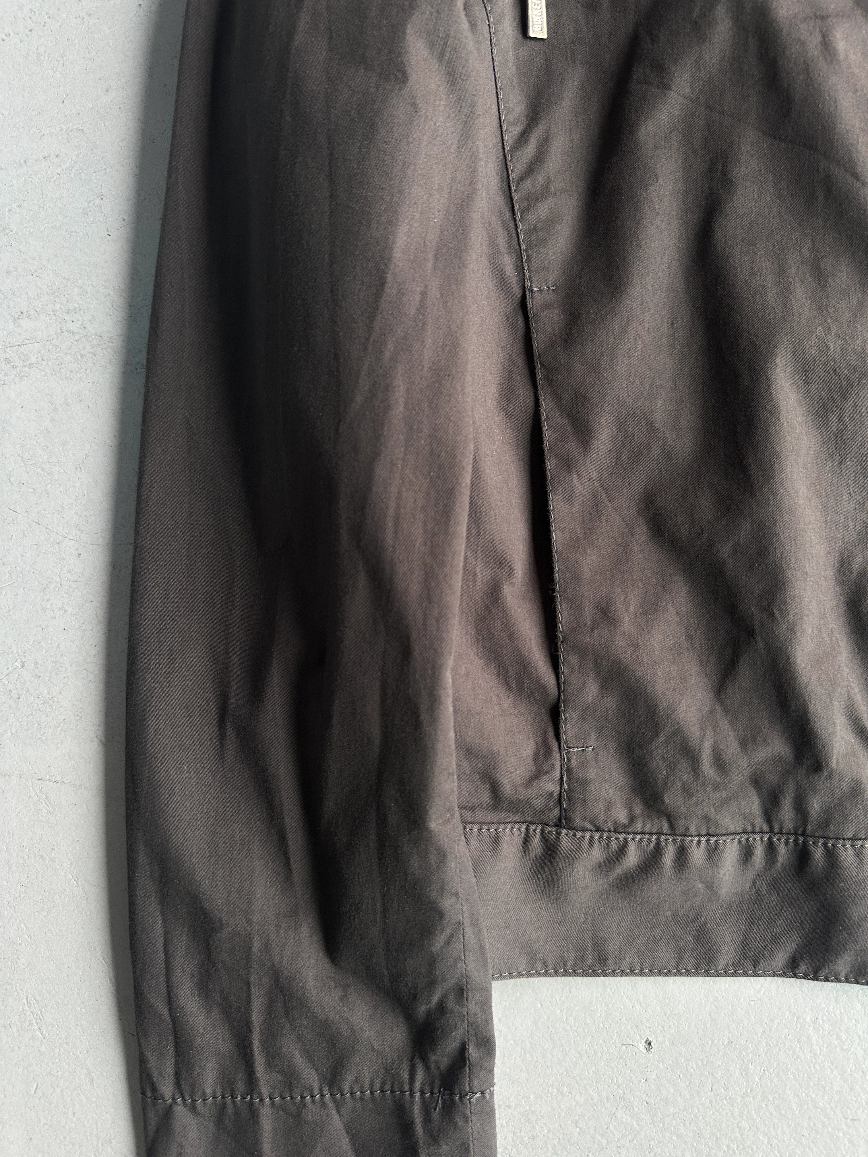 BIKKEMBERGS - 2000s LIGHT JACKET WITH LEATHER PANEL AT FRONT