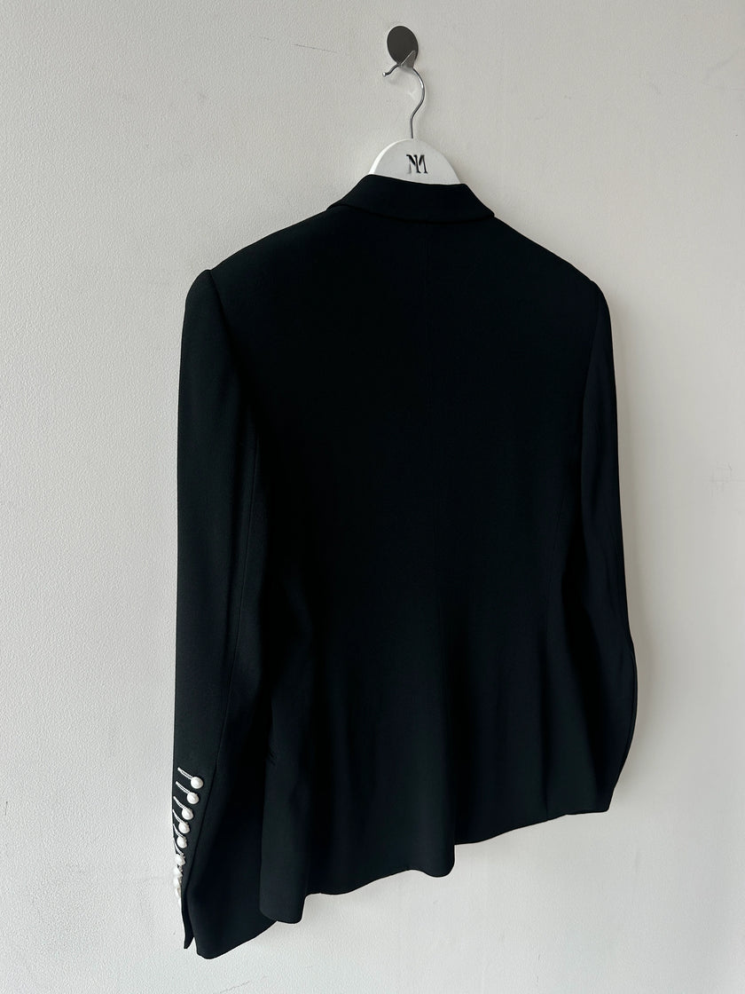 GAETANO NAVARRA - 1990s TAILORED BLAZER WITH PEARL BUTTONS