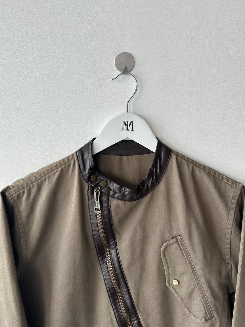 DSQUARED2 - S/S 2002 ASYMMETRIC ZIP JACKET WITH DRAWSTRING HEM