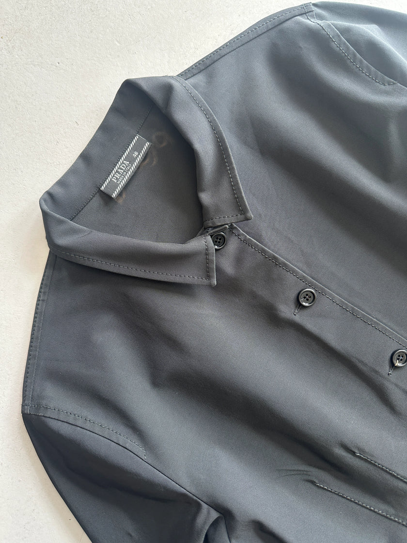 PRADA - 1990s SLIM FIT BUTTONED BLAZER