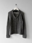 PRADA - A/W 2019 MOHAIR V NECK KNIT JUMPER