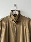 ITALIAN LABEL 1990s BELTED TRENCH COAT