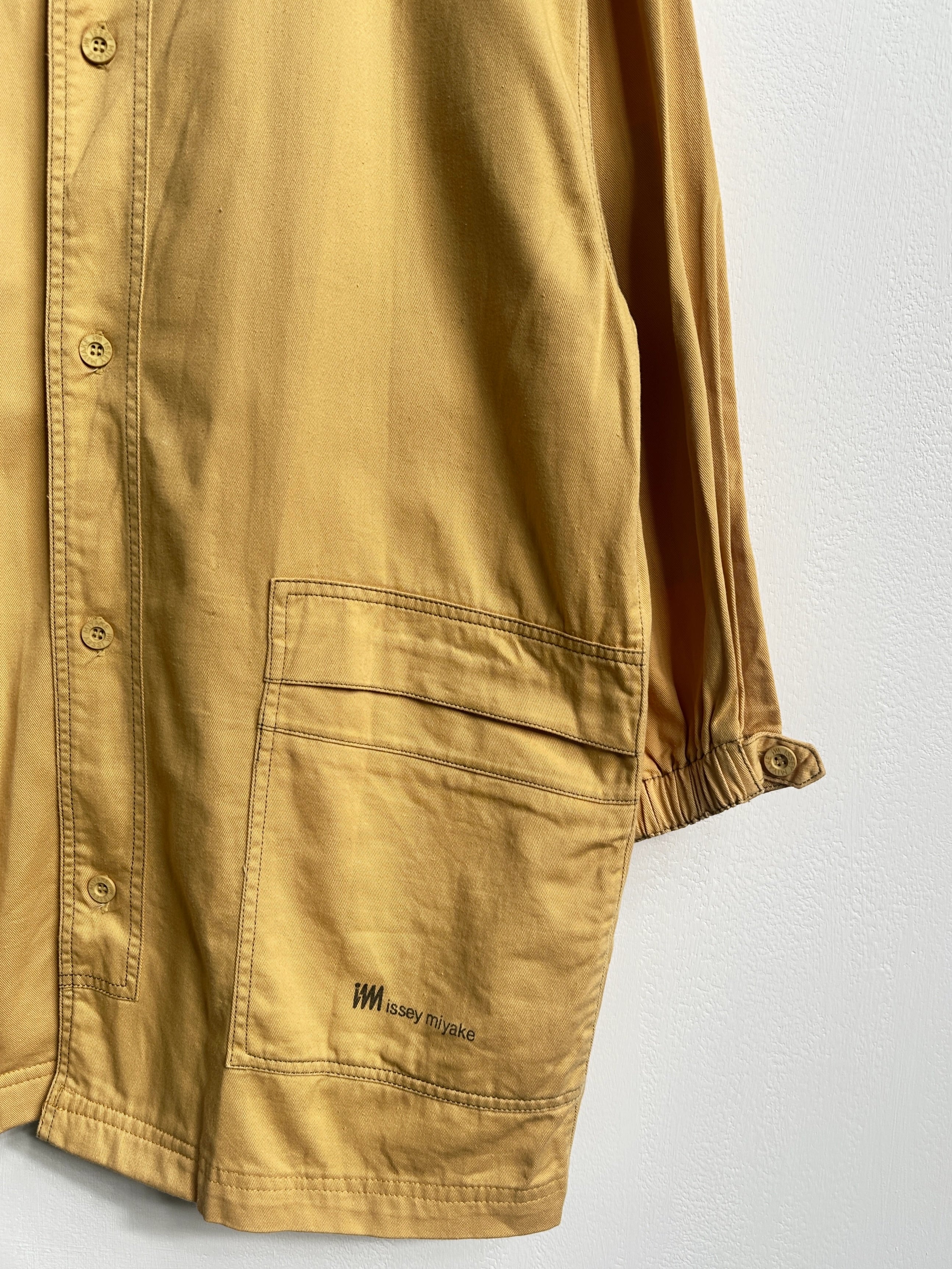 ISSEY MIYAKE - late 1980s RELAXED FIT UTILITY JACKET