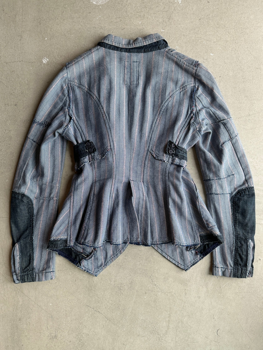 MARITHÉ + FRANÇOIS GIRBAUD - 2000s BELTED BLAZER