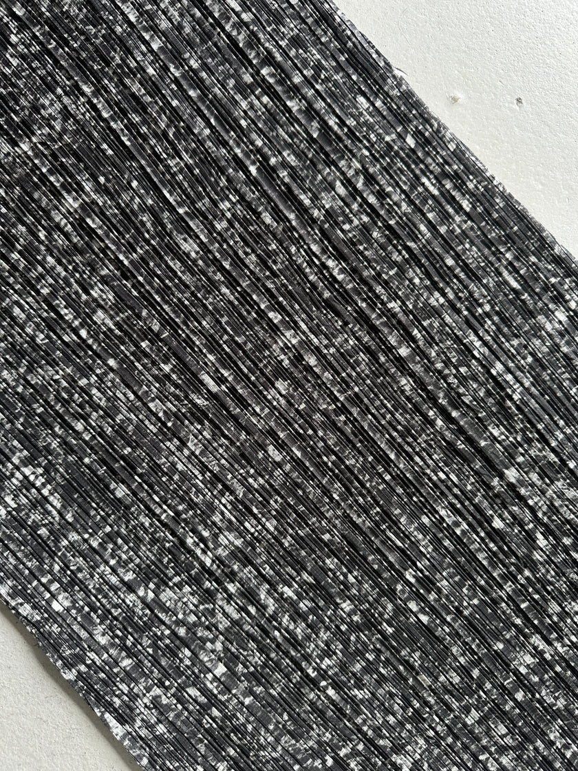 ISSEY MIYAKE PLEATS PLEASE - S/S 2008 ROUND NECK LONG VEST