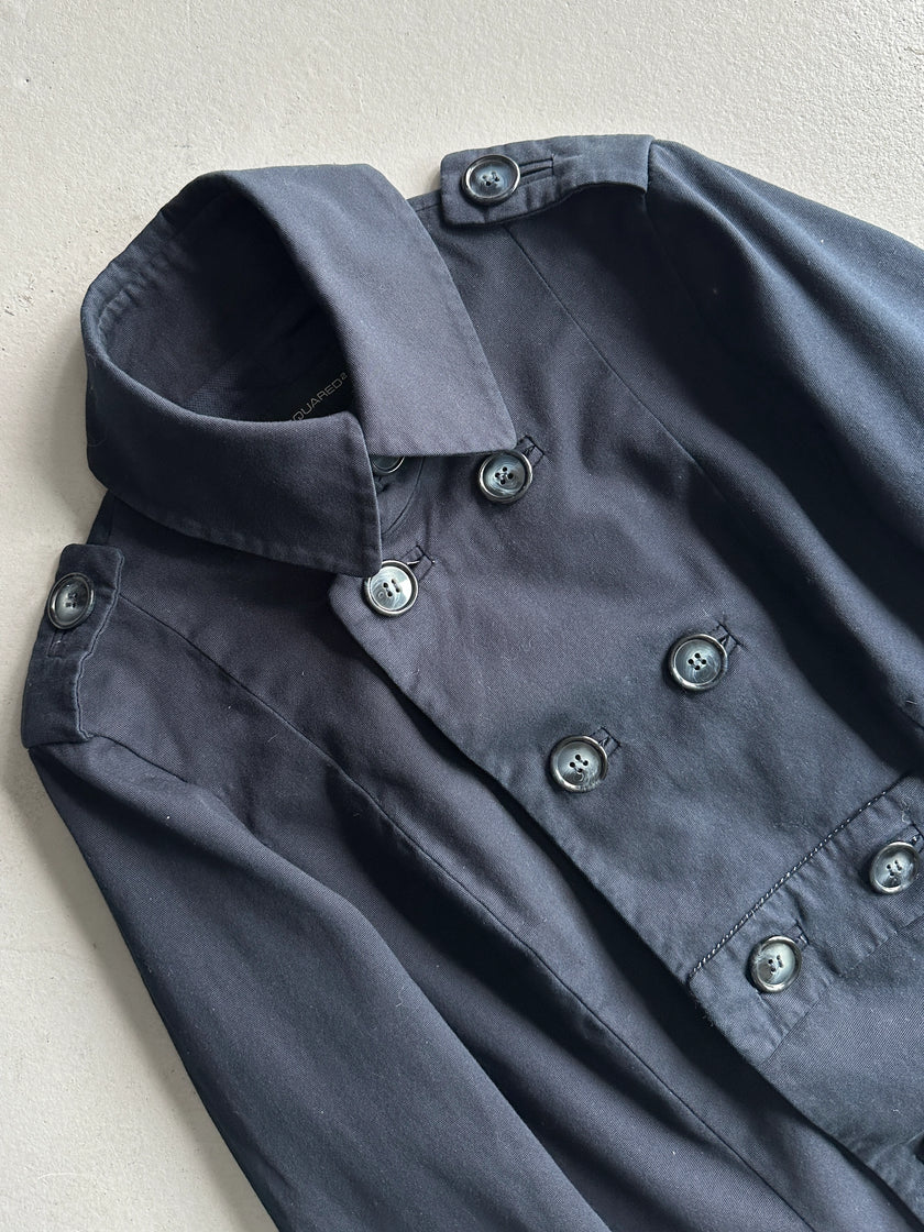 DSQUARED2 - 2000s DOUBLE BREASTED CROP FIT JACKET