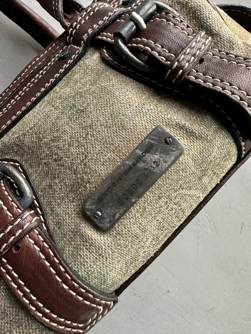 C'N'C COSTUME NATIONAL - S/S 2006 TRIPLE COMPARTMENT STRUCTURED MINI BAG