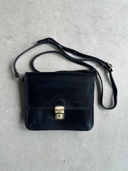 1970s LEATHER MESSENGER BAG