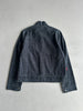 COP COPINE - 2000s CROP FIT DENIM JACKET WITH ROUND POCKETS