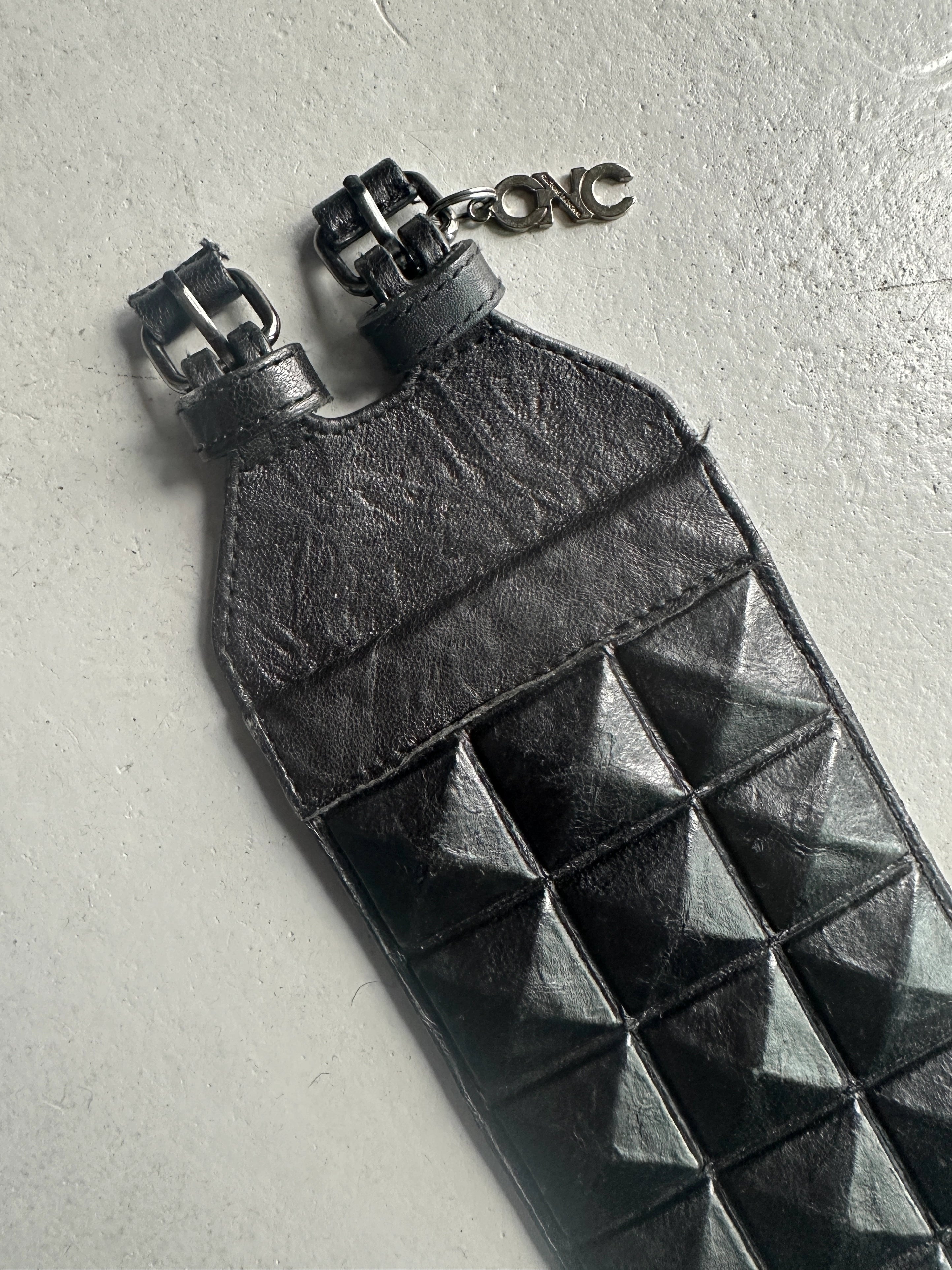 COSTUME NATIONAL - early 2000s WIDE WAIST BELT