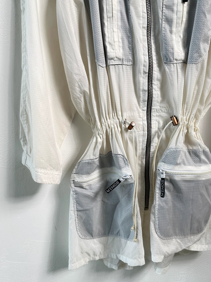 SONIA RYKIEL - early 2000s SEMI TRANSPARENT TECHNICAL JACKET