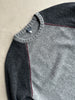 ARMANI JEANS - 1990s ROUND NECK KNIT JUMPER