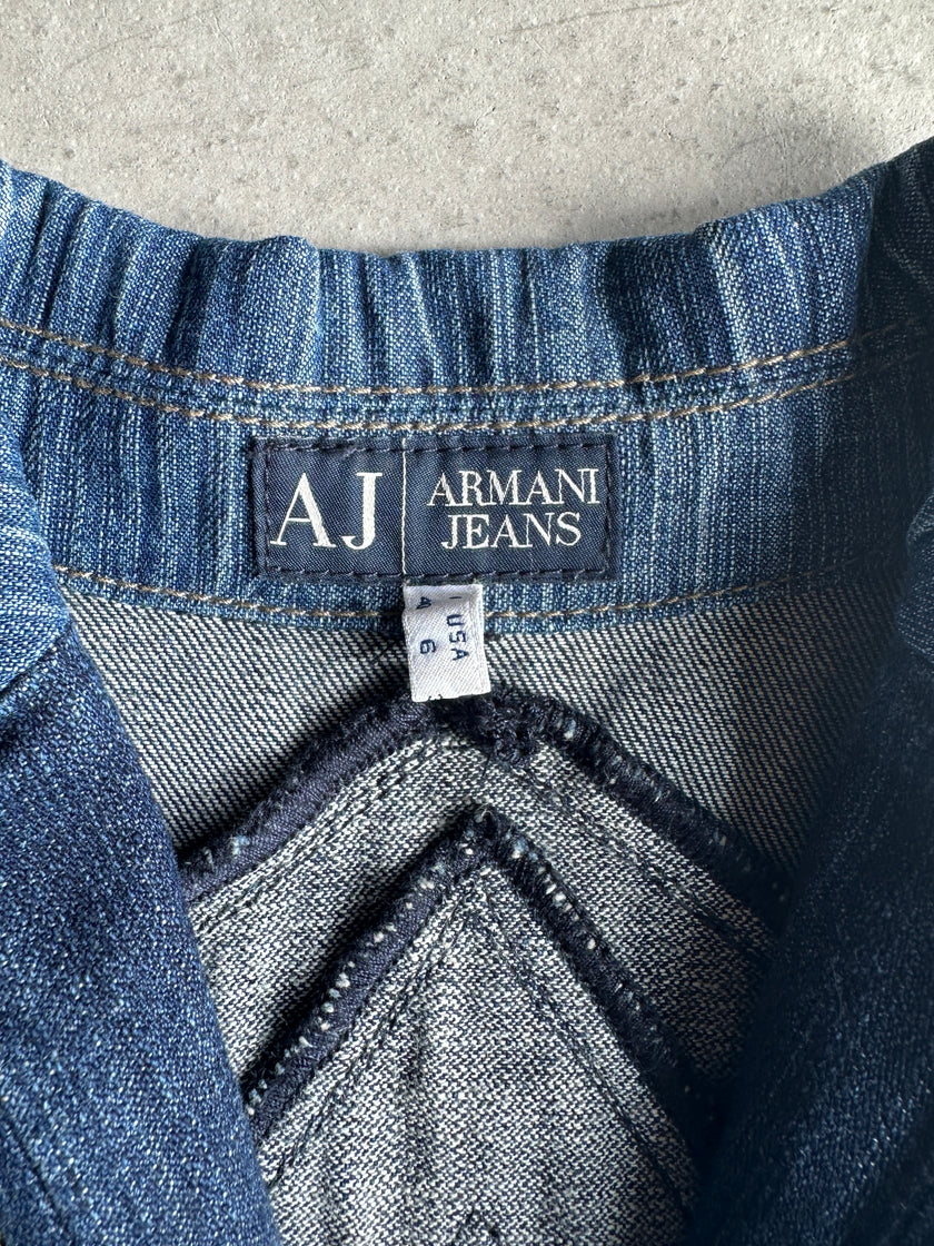 ARMANI JEANS - 2000s INDIGO SERIES 006 DENIM JACKET