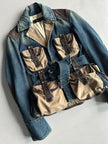 DSQUARED2 - F/W 2004 WRAP AROUND POCKET DENIM JACKET